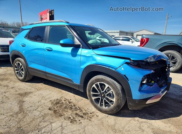 KL79MPSP4SB060883 2025 CHEVROLET TRAILBLAZER Синий Передняя правая четверть