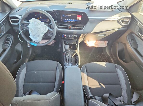 KL79MPSP4SB060883 2025 CHEVROLET TRAILBLAZER Синий Вид панели приборов