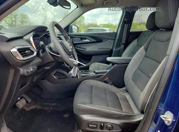KL79MRSL0MB080866 2021 CHEVROLET TRAILBLAZER Blue Vista interior delantera