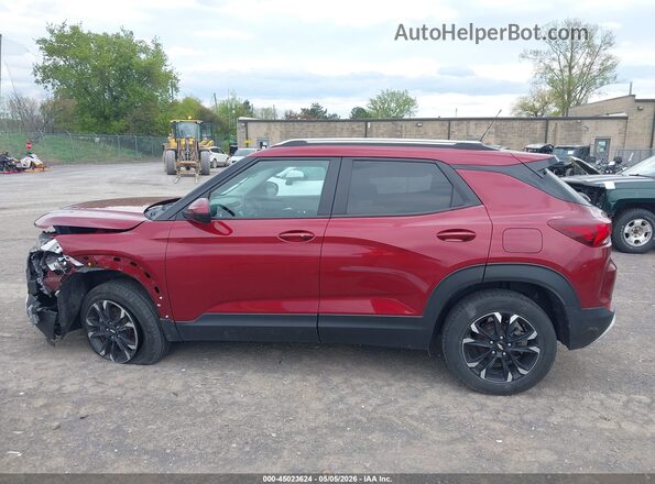 KL79MRSL0NB092856 2022 CHEVROLET TRAILBLAZER Бордовый 