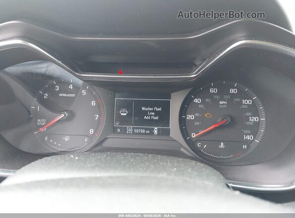 KL79MRSL0NB092856 2022 CHEVROLET TRAILBLAZER Бордовый Вид задних сидений