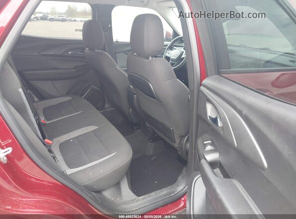 KL79MRSL0NB092856 2022 CHEVROLET TRAILBLAZER Бордовый Вид наклейки с VIN-кодом