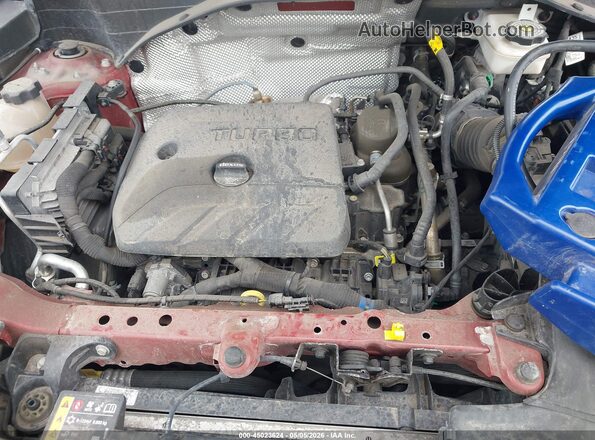 KL79MRSL0NB092856 2022 CHEVROLET TRAILBLAZER Бордовый Вид сзади