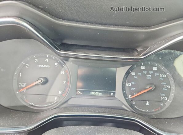 KL79MRSL0PB015987 2023 CHEVROLET TRAILBLAZER White Vista del cuadro de instrumentos