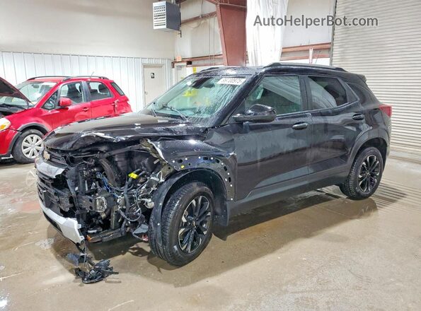 KL79MRSL1MB173797 2021 CHEVROLET TRAILBLAZER Черный Передняя левая четверть