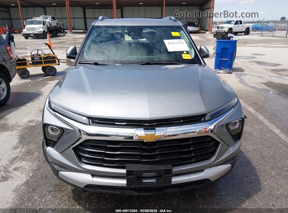 KL79MRSL1RB150351 2024 CHEVROLET TRAILBLAZER Серебряный Вид щитка приборов