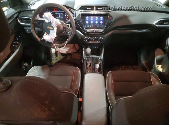 KL79MRSL3MB090873 2021 CHEVROLET TRAILBLAZER Orange Widok deski rozdzielczej