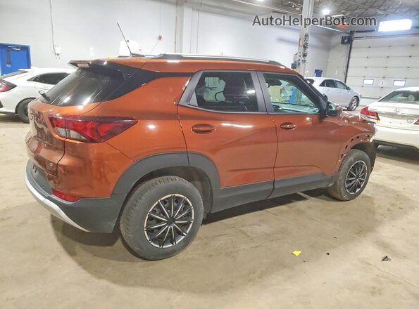 KL79MRSL3MB090873 2021 CHEVROLET TRAILBLAZER Orange Tył prawy
