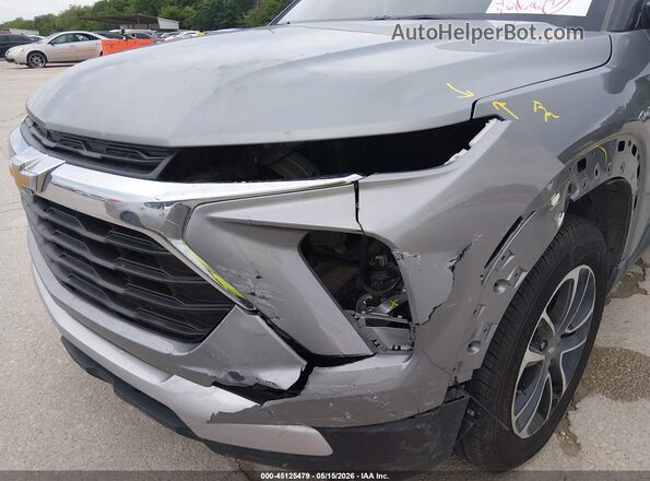 KL79MRSL4SB110691 2025 CHEVROLET TRAILBLAZER Gray Widok z przodu