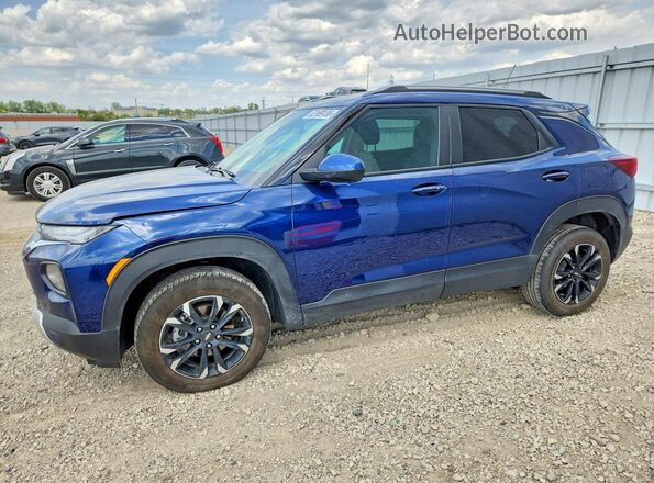 KL79MRSL6PB039601 2023 CHEVROLET TRAILBLAZER Синий Передняя левая четверть