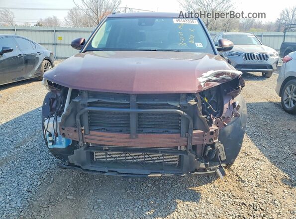 KL79MRSL8NB018150 2022 CHEVROLET TRAILBLAZER Бордовый Вид спереди