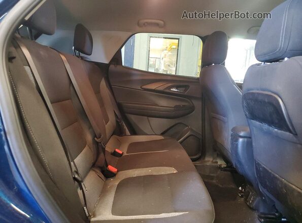 KL79MRSL9MB015272 2021 CHEVROLET TRAILBLAZER Синий Вид задней части салона