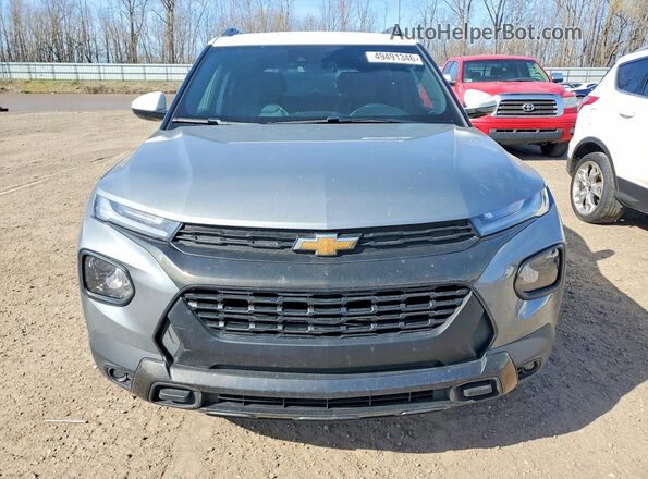 KL79MSSL3PB194338 2023 CHEVROLET TRAILBLAZER Silver წინა ხედი