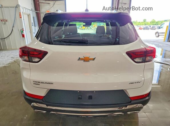 KL79MSSL6PB146185 2023 CHEVROLET TRAILBLAZER White უკანა ხედი