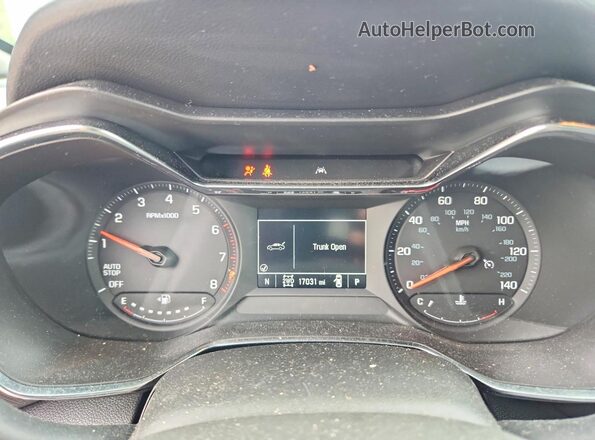 KL79MSSL7PB190826 2023 CHEVROLET TRAILBLAZER White Vista del cuadro de instrumentos