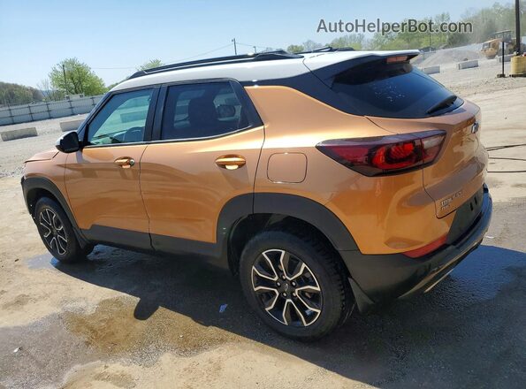KL79MSSL8RB055504 2024 CHEVROLET TRAILBLAZER Оранжевый Задняя левая четверть