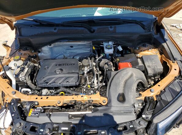 KL79MSSL8RB055504 2024 CHEVROLET TRAILBLAZER Оранжевый Вид подкапотного пространства