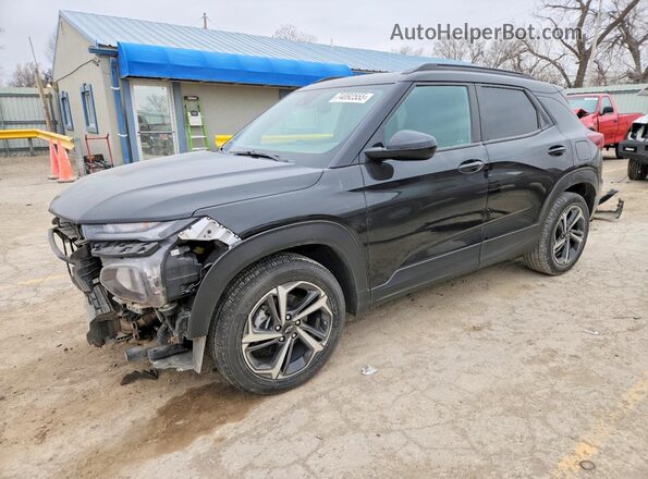 KL79MTSL1NB118166 2022 CHEVROLET TRAILBLAZER Black Front left