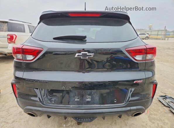 KL79MTSL1NB118166 2022 CHEVROLET TRAILBLAZER Black Rear view