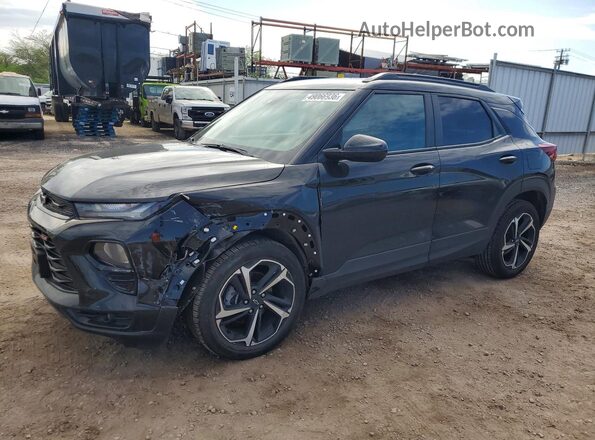 KL79MTSL1PB206833 2023 CHEVROLET TRAILBLAZER Black Передня ліва чверть