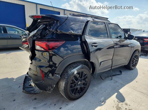 KL79MTSL2NB067776 2022 CHEVROLET TRAILBLAZER Black Задня права чверть