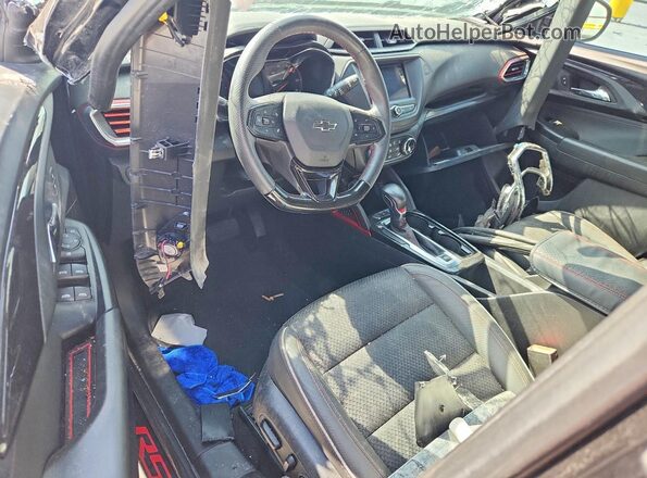 KL79MTSL2NB067776 2022 CHEVROLET TRAILBLAZER Black Вид панелі приладів