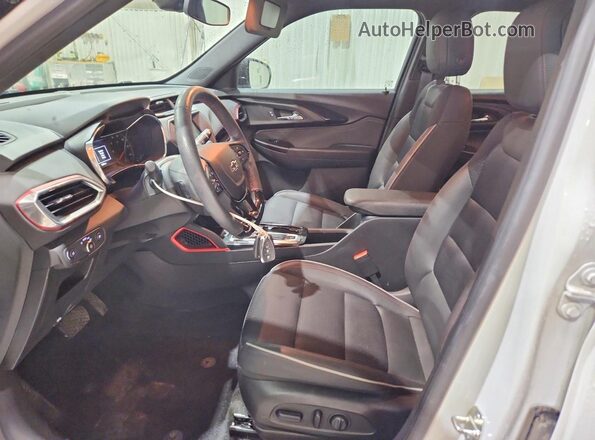 KL79MTSL3NB042286 2022 CHEVROLET TRAILBLAZER White წინა სალონის ხედი