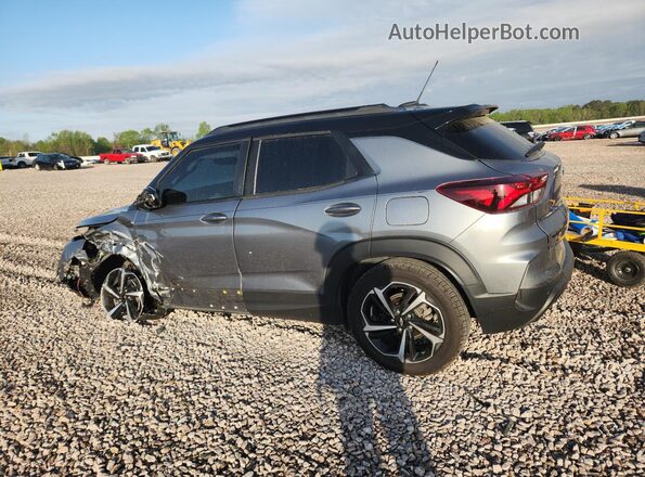 KL79MTSL6MB099788 2021 CHEVROLET TRAILBLAZER Gray Задня ліва чверть