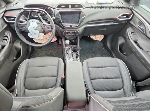 KL79MTSL6PB211400 2023 CHEVROLET TRAILBLAZER White Dashboard view