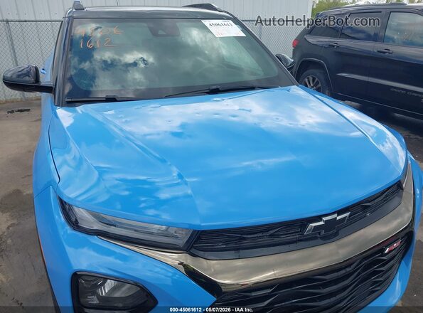 KL79MTSL8PB156710 2023 CHEVROLET TRAILBLAZER Синий Вид спереди