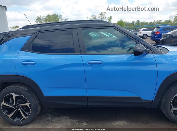 KL79MTSL8PB156710 2023 CHEVROLET TRAILBLAZER Синий Вид задней части салона