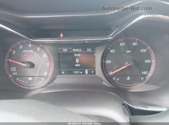 KL79MTSL8PB156710 2023 CHEVROLET TRAILBLAZER Синий Вид задних сидений