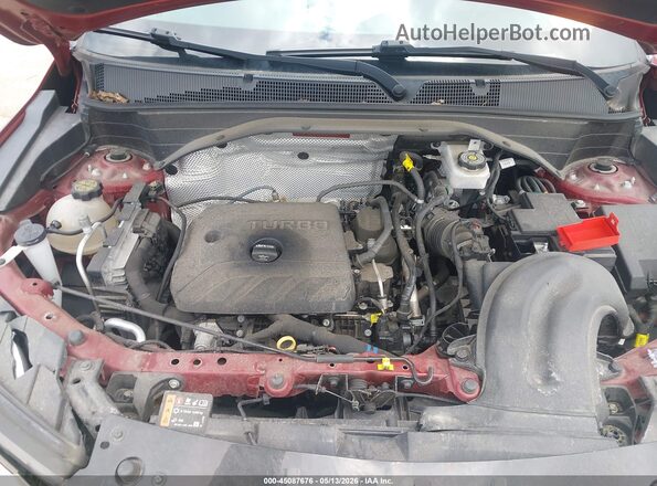 KL79MTSLXNB007907 2022 CHEVROLET TRAILBLAZER Red Rear view