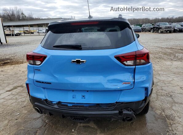 KL79MTSLXPB127919 2023 CHEVROLET TRAILBLAZER Blue Widok z tyłu