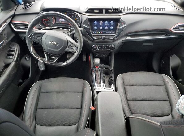 KL79MTSLXPB127919 2023 CHEVROLET TRAILBLAZER Blue Widok deski rozdzielczej