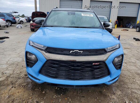 KL79MTSLXPB127919 2023 CHEVROLET TRAILBLAZER Blue Widok z przodu