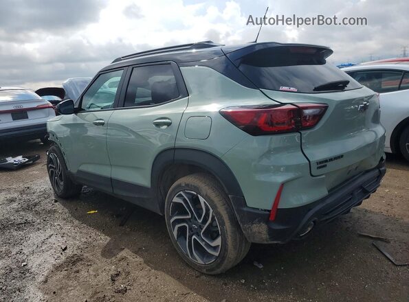 KL79MUSL0RB092591 2024 CHEVROLET TRAILBLAZER Green უკანა მარცხენა