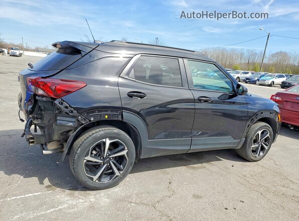 KL79MUSL1PB003625 2023 CHEVROLET TRAILBLAZER Черный Задняя правая четверть