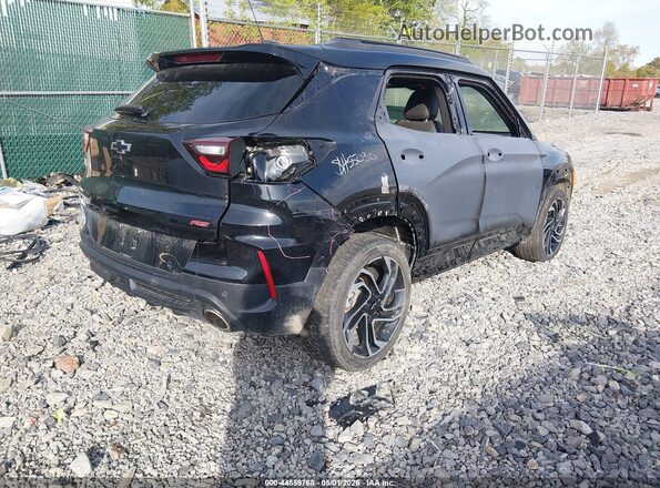 KL79MUSL3RB114325 2024 CHEVROLET TRAILBLAZER Черный Задняя правая четверть