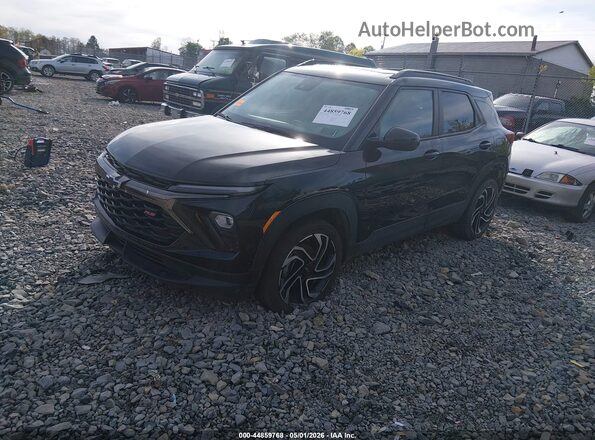 KL79MUSL3RB114325 2024 CHEVROLET TRAILBLAZER Черный Передняя левая четверть