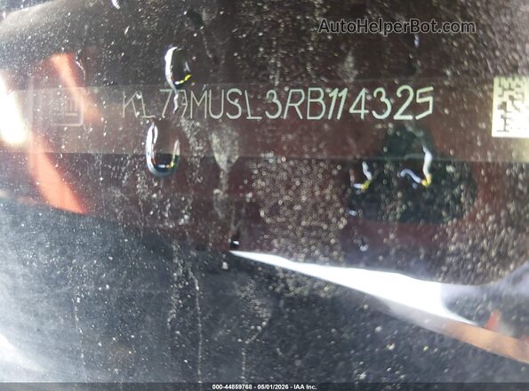 KL79MUSL3RB114325 2024 CHEVROLET TRAILBLAZER Черный Вид подкапотного пространства