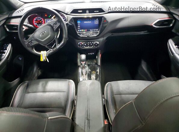 KL79MUSL4MB124953 2021 CHEVROLET TRAILBLAZER Blue Առջևի վահանակի տեսք