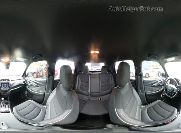 KL79MUSL5MB075018 2021 CHEVROLET TRAILBLAZER Красный Панорамный вид салона 360°