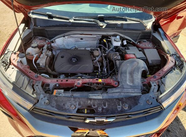 KL79MUSL5MB144161 2021 CHEVROLET TRAILBLAZER Red უკანა სალონის ხედი