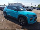 2021 Chevrolet Trailblazer Awd Rs Blue vin: KL79MUSL7MB130777
