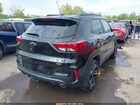 2022 Chevrolet Trailblazer Awd Rs Черный vin: KL79MUSL8NB085561