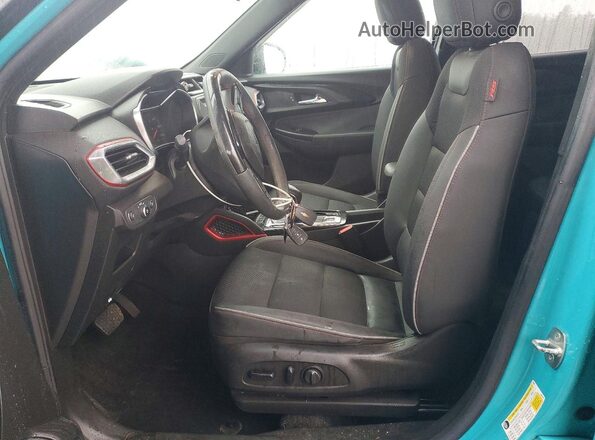 KL79MUSL9NB055825 2022 CHEVROLET TRAILBLAZER Blue Widok wnętrza z przodu