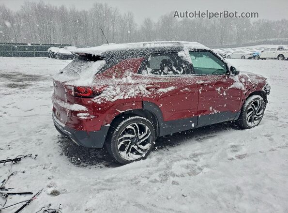 KL79MUSL9SB097343 2025 CHEVROLET TRAILBLAZER Красный Задняя правая четверть