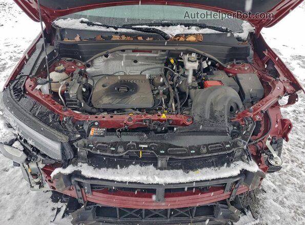 KL79MUSL9SB097343 2025 CHEVROLET TRAILBLAZER Красный Вид задней части салона