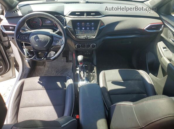 KL79MUSLXMB023951 2021 CHEVROLET TRAILBLAZER White Вид панелі приладів